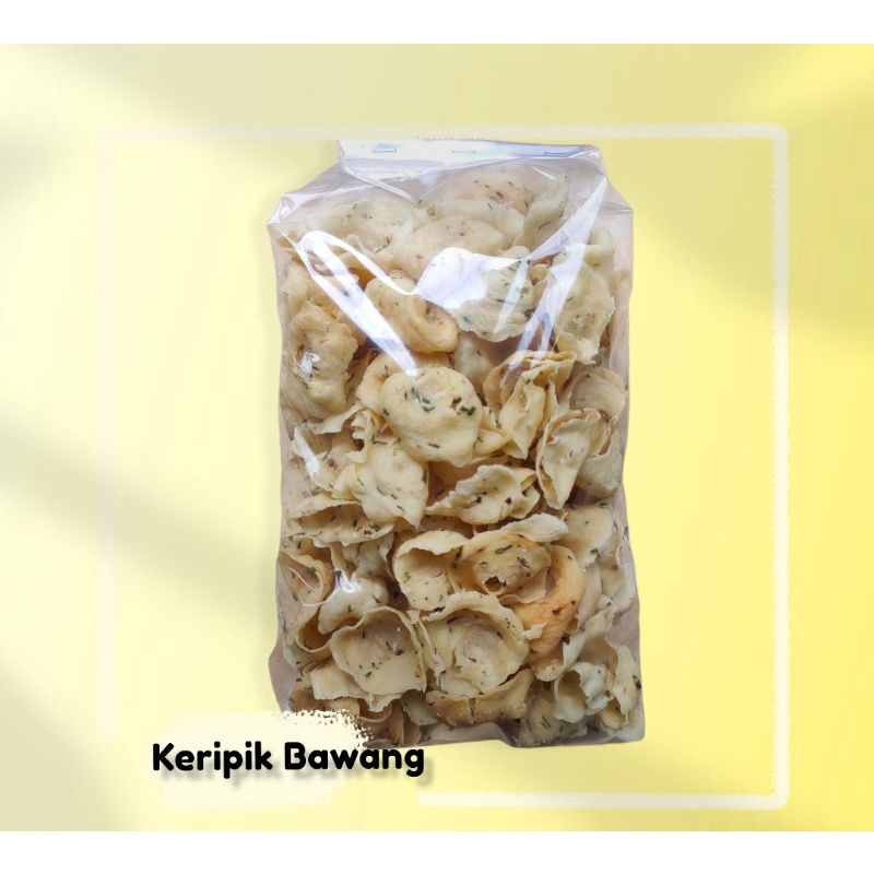 

Keripik Bawang Gurih Renyah Cemilan Kriuk Oleh-Oleh Bandung