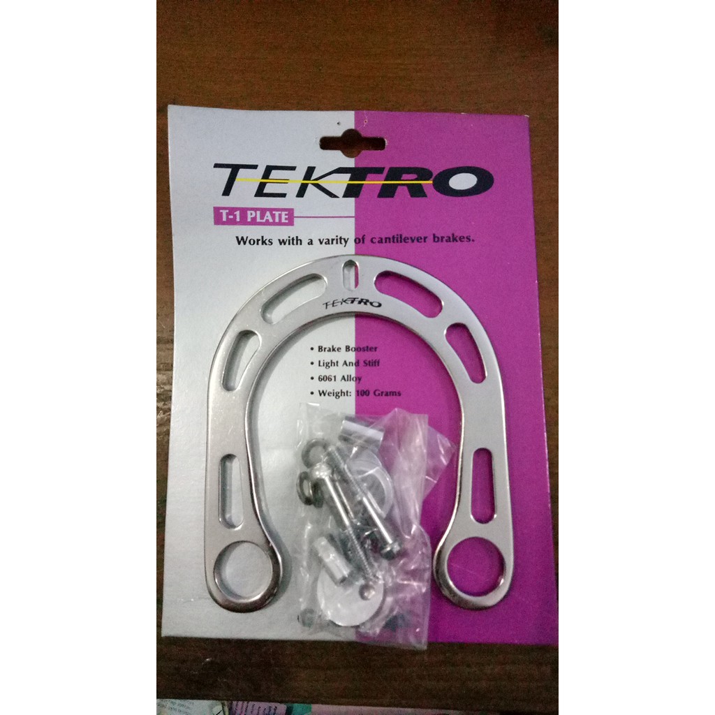 TEKTRO T-1 PLATE BRAKE BOOSTER PLATE  PENGUAT REM CANTILEVER  V BRAKE NOS