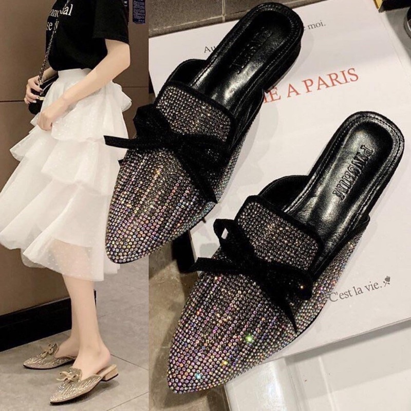 Heels wanita Ea10 import realpict