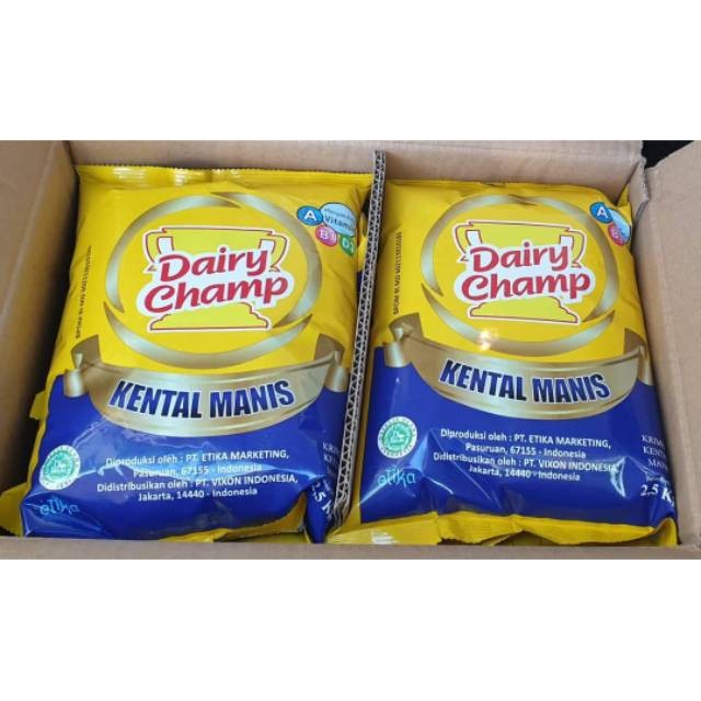 Krimer Kental Manis Dairy Champ 2.5KG 1 Dus