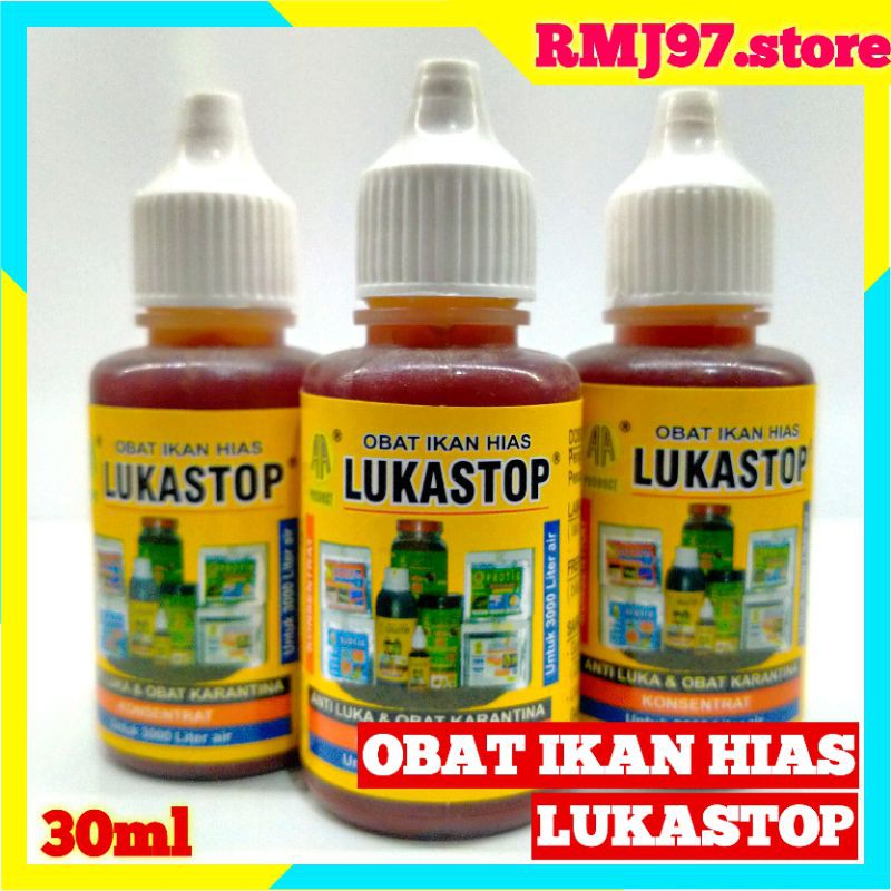 OBAT IKAN LUKASTOP 30ml