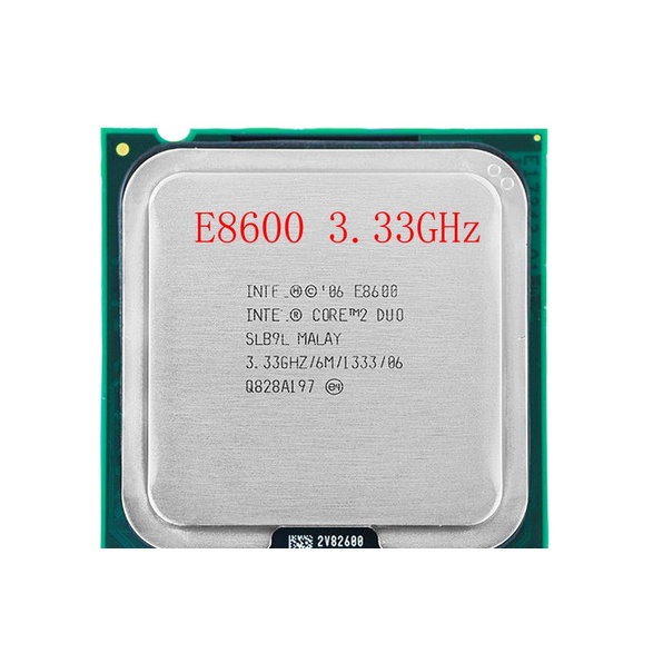 Processor Intel Core Duo E8600