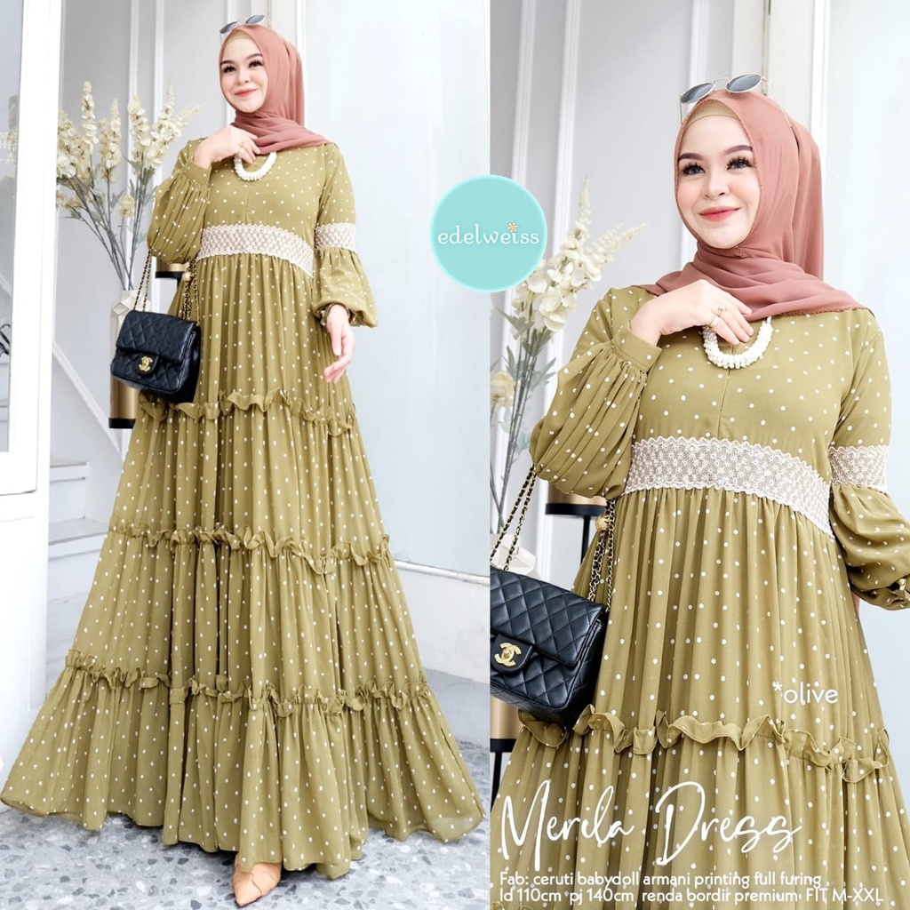 Merila Dress Edelweiss