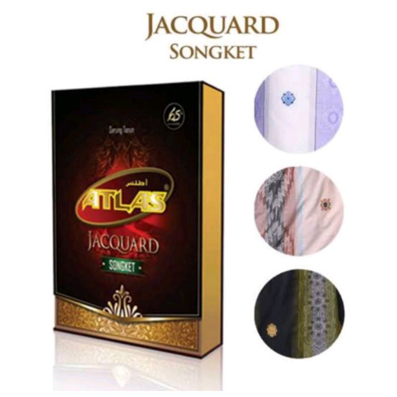 Sarung Atlas Jacquard Songket