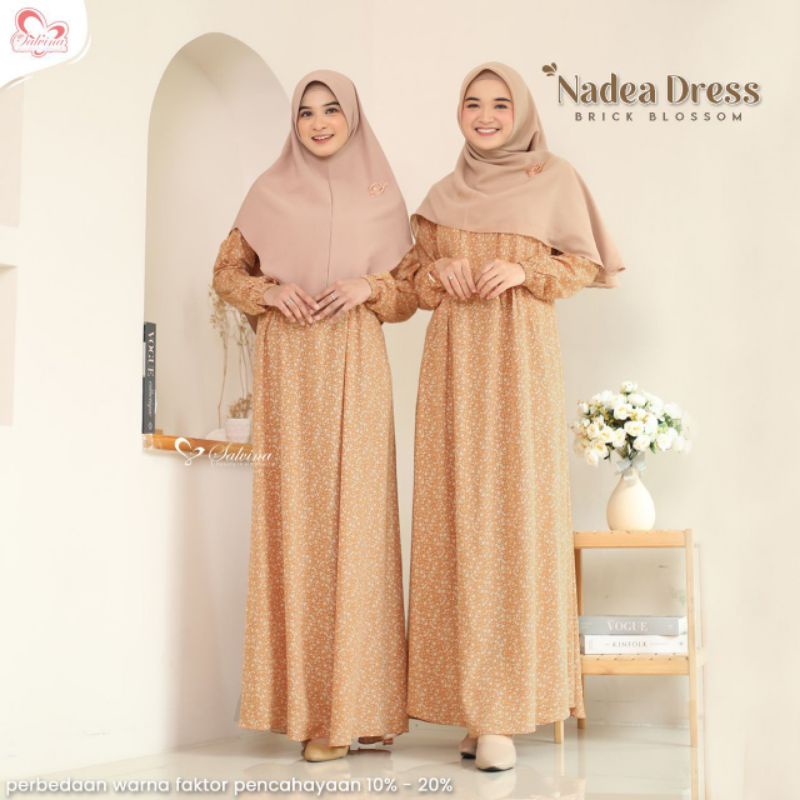 Nadea by salvina/Open Agen/Open reseller/Gamis ori/Salvina/Gamis modern/Gamis daily