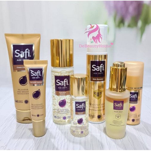 SAFI AGE DEFY SERIES{Gold Water Essence|Serum|Youth Elixir|Serum|Eye Cream|Night Cream|Day Emulsion}
