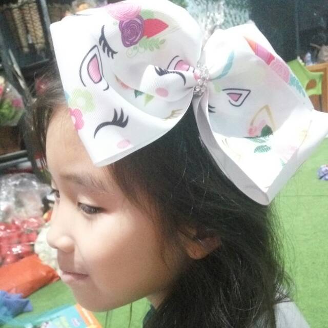 Jepit rambut anak unicorn