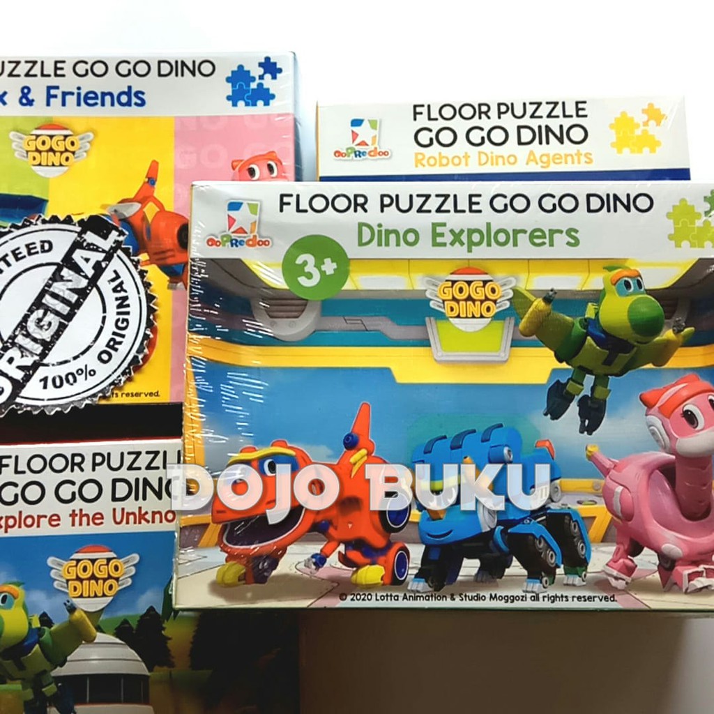 Opredo Floor Puzzle Go Go Dino by Lotta Animation