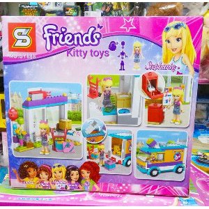 mainan anak cewek perempuan Lego friends sy brick princess frozen moana bela
