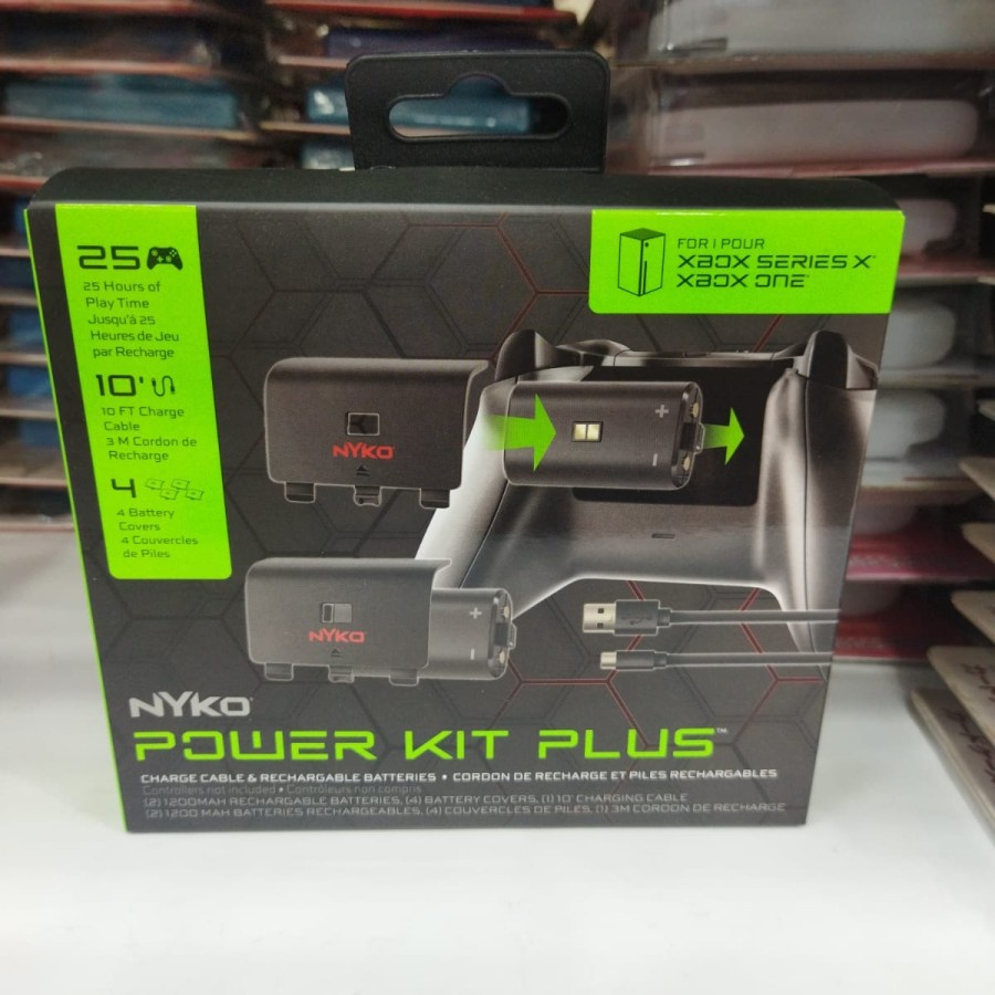 Nyko Power Kit Plus Battery Batrei Pack for Xbox One Xbox Series X/S