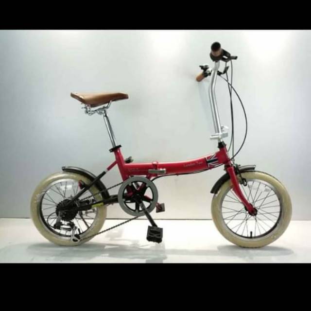 Sepeda lipat london taxi 16 inch