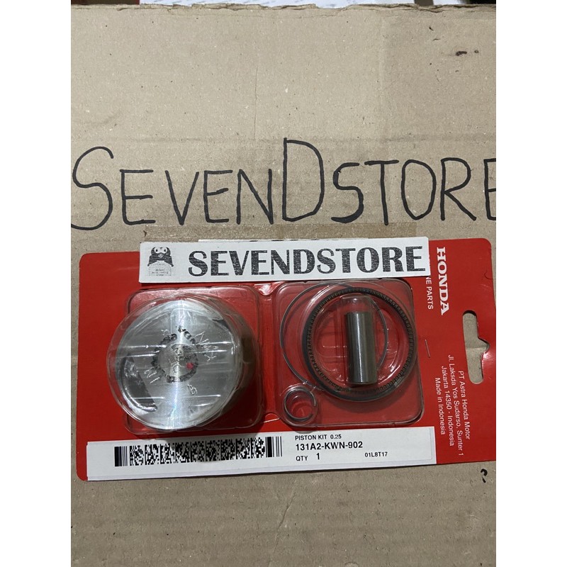 Piston kit seher ring set KWN Vario techno 125 Fi Original AHM-Os 0,25