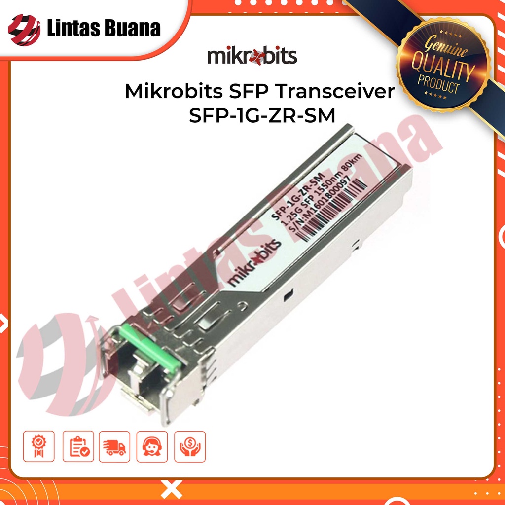Mikrobits SFP Transceiver SFP-1G-ZR-SM