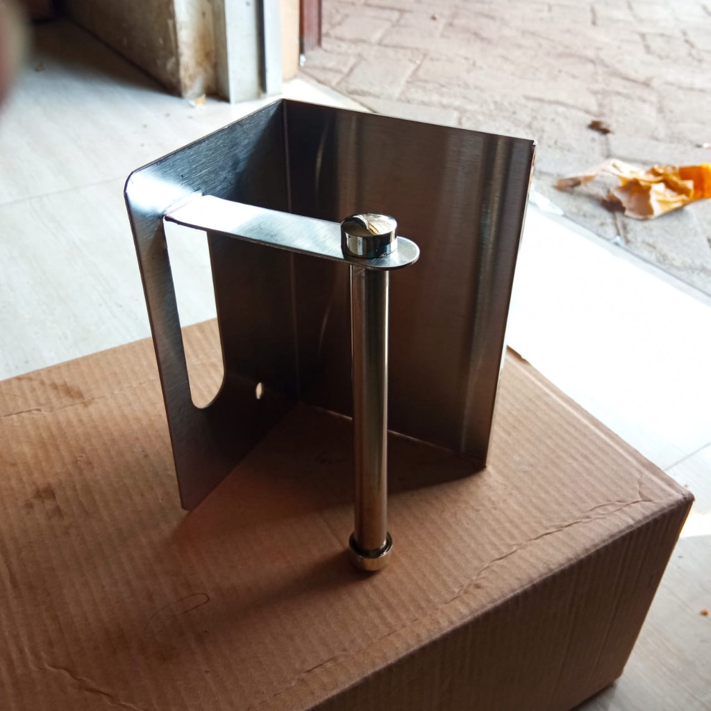 Tempat Tisu Stainless Tisu Gulung Toilet