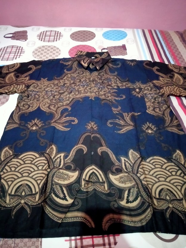 Fiorecloth -  Blouse Batik Wanita Atasan Batik Wanita Baju Batik Wanita Ziper Depan Size M L Xl Xxl