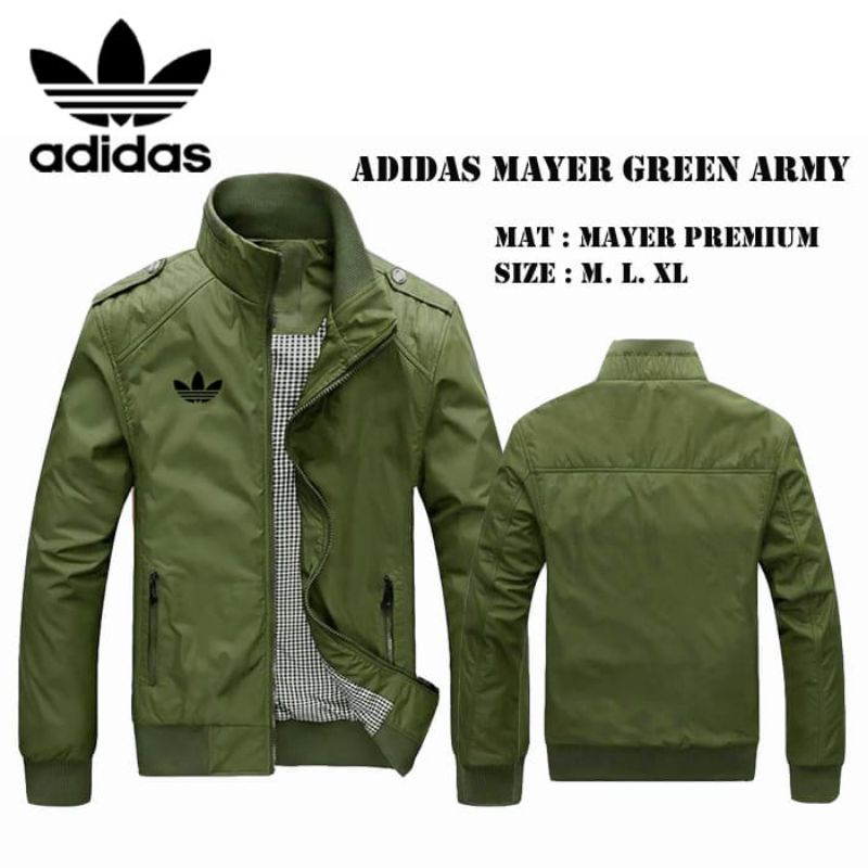 JAKET MAYER BOMBER ADIDAS JAKET PARASUT jaketpria anti angin casual motor jaketparka murah