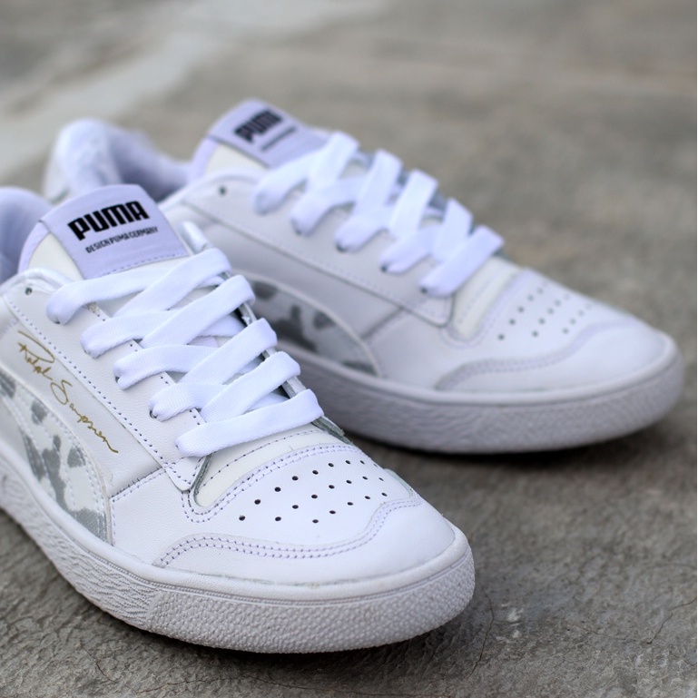 SUEDE RALPH SAMPSONS WHITE CAMO