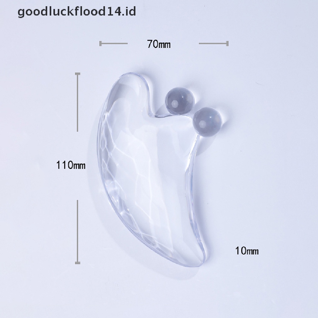 [OOID] face gua sha board facial scraping plate face body massage tool heart-shaped ID