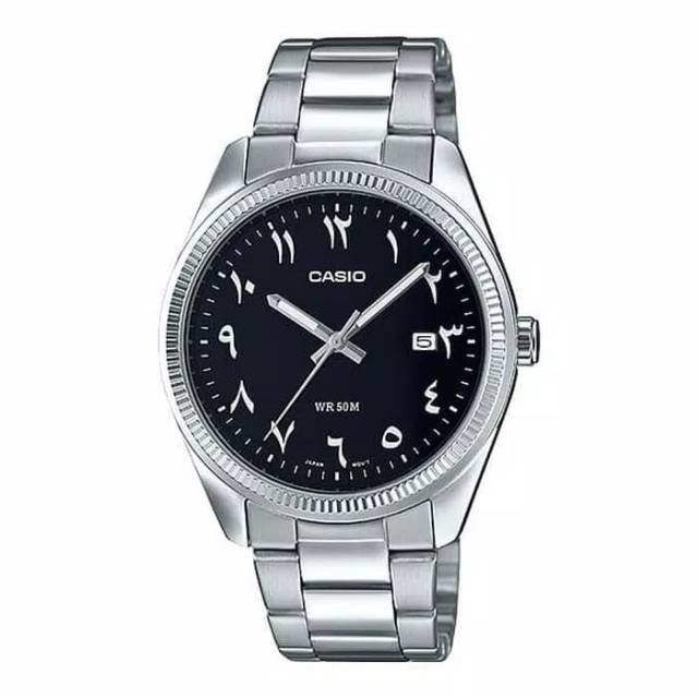 CASIO ORIGINAL ARABIC TYPE MTP-1302D-1B3 / JAM TANGAN PRIA