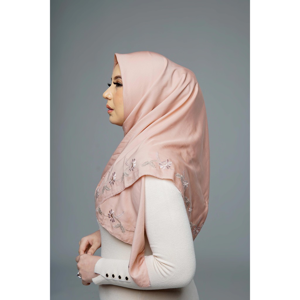 NIRNAYA SCARF ROSE PINK - JEDA X RUMAH AYU