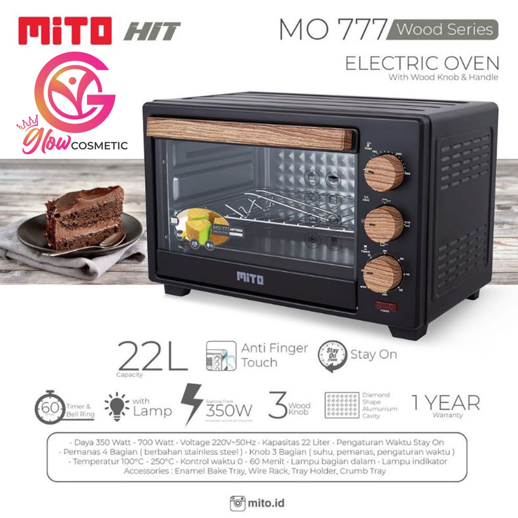 MITO HIT MO 777  22L ELECTRIC OVEN