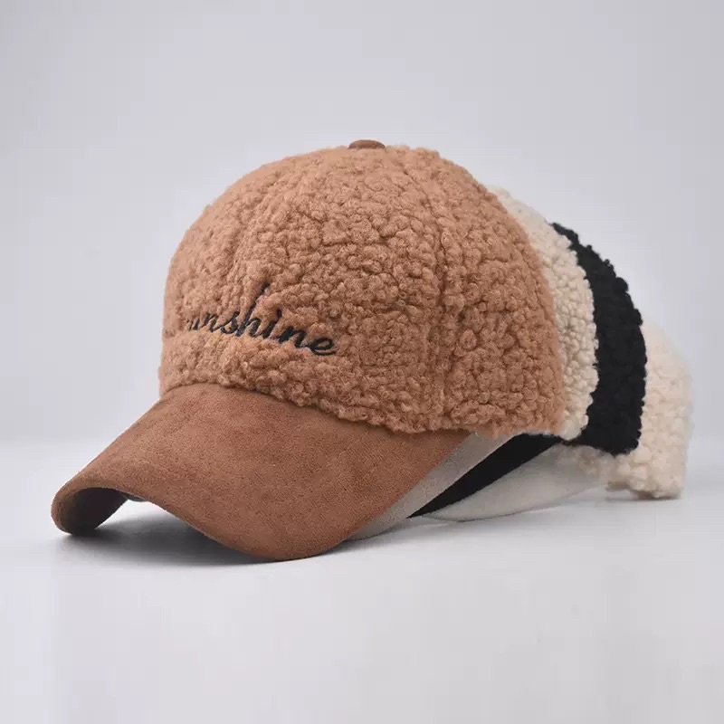 Topi Baseball Cap Import Unisex Hat Topi Model Bulu Wol Sunshine