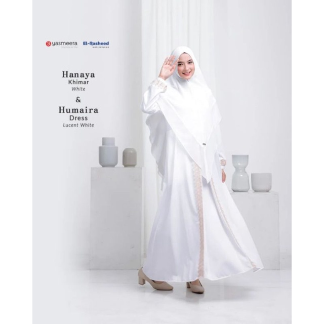 HANAYA SYARI PLUS KHIMAR CERUTY 2 LAYER UKURAN M - L - XL - XXL - XXXL - 4XL GAMIS BUSUI POLOS DRESS MURAH KEKINIAN TERMURAH BERKUALITAS  TERBARU SET KHIMAR PESTA FASHION MUSLIM KONDANGAN SERAGAMAN HAJI UMROH SERAGAMAN BIG SIZE PUTIH HITAM IBU IBU ABAYA