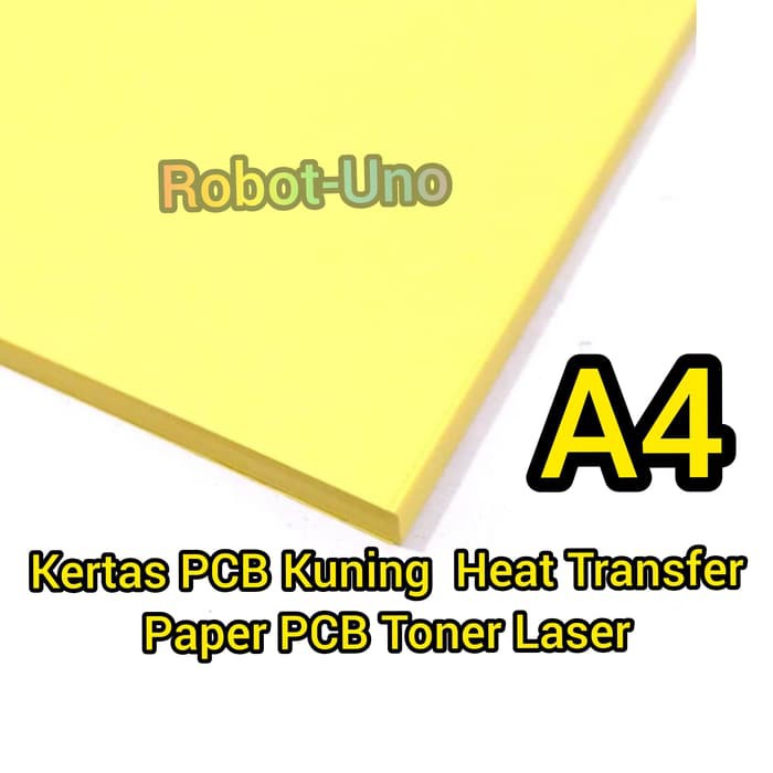 Kertas PCB Kuning Head Transfer Paper Toner Laser