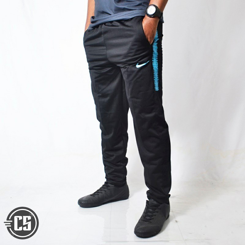  Celana  Training  Hitam Bahan  Lotto  Premium Import 