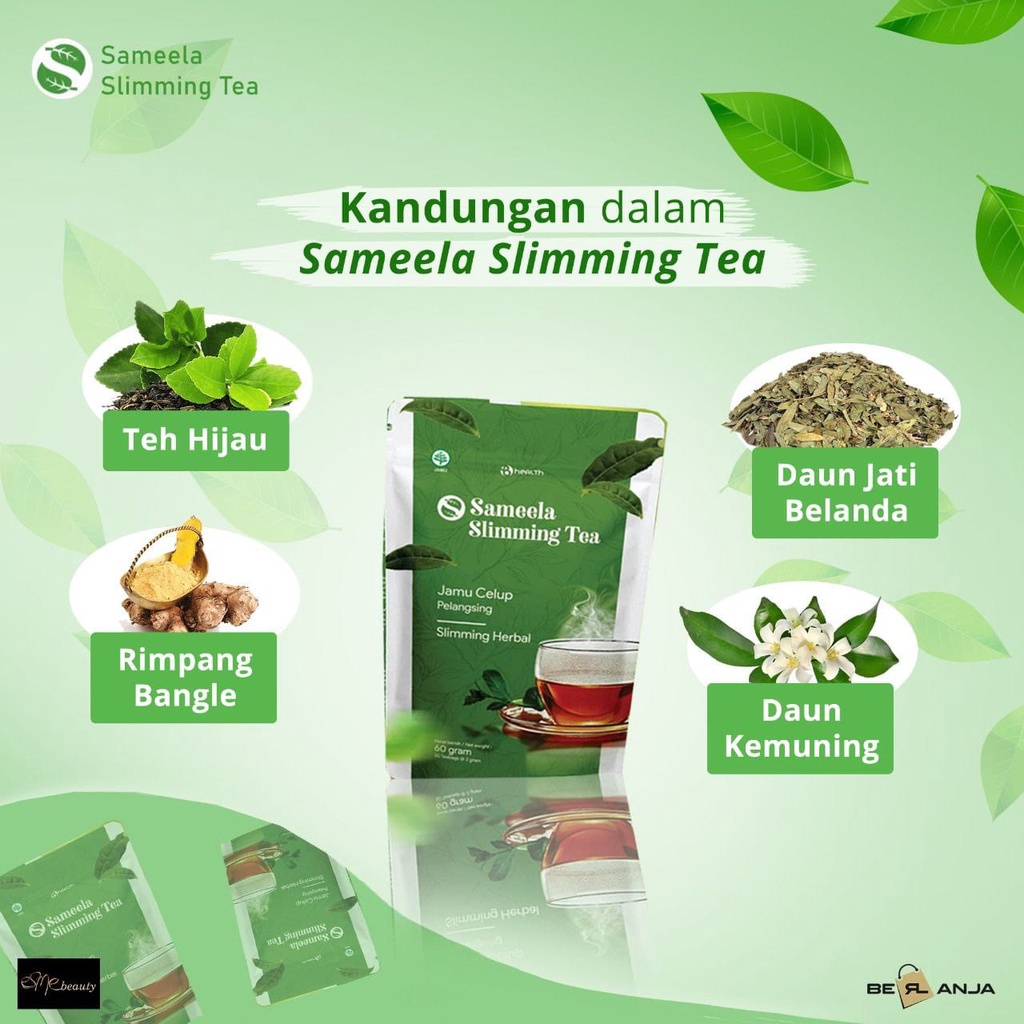 PELANGSING PERUT BUNCIT TUBUH HERBAL AMAN BUSUI CEPAT DAN AMPUH Samella Slimming Tea