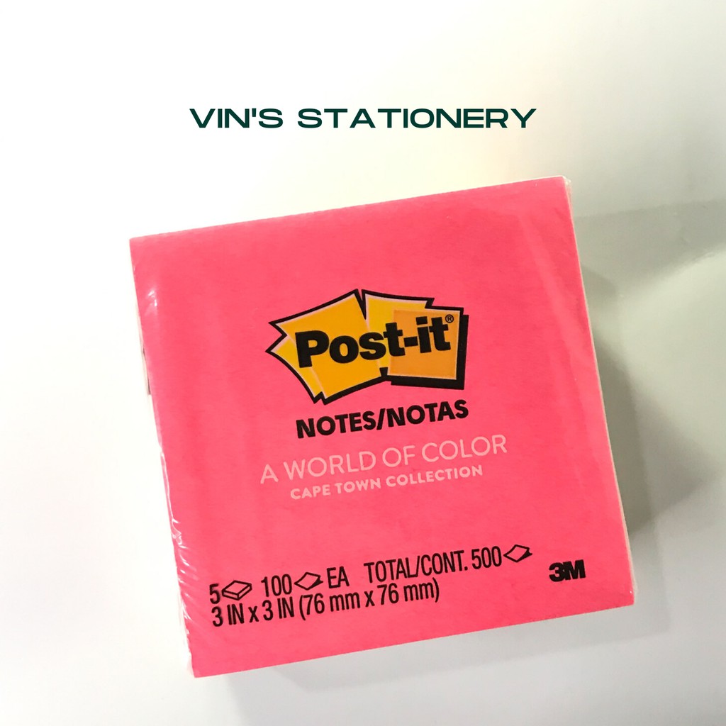 

ORIGINAL STICKY NOTE / POST IT 3M 654 WARNA WARNI PER SATUAN