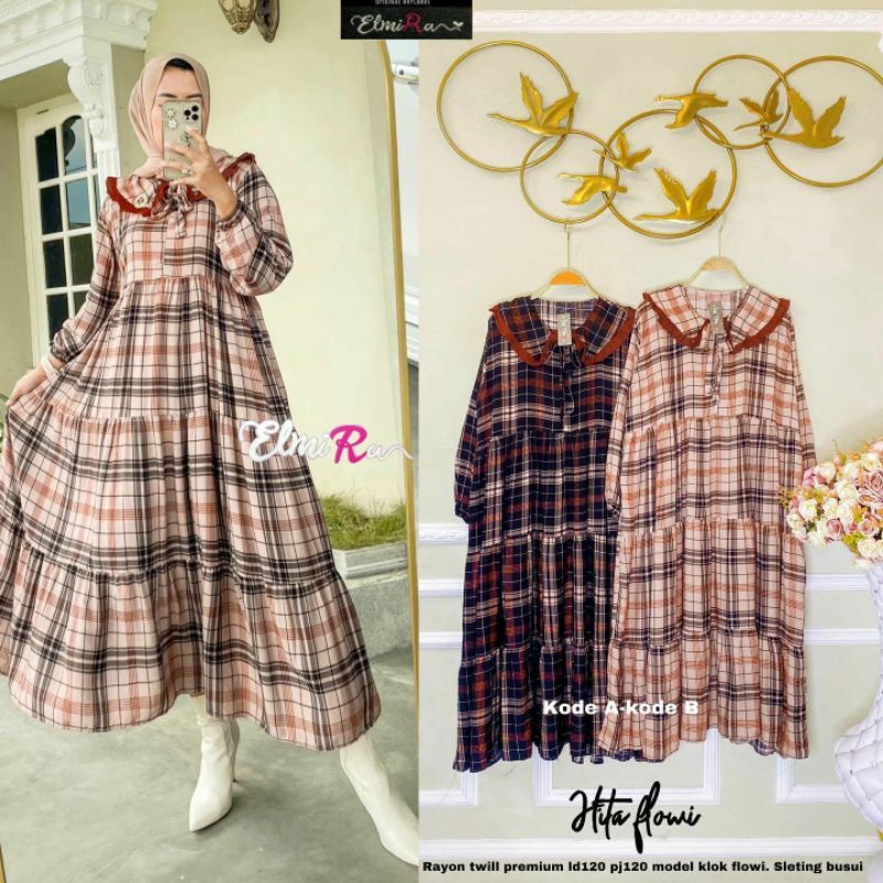 HITA FLOWI BY ELMIRA GAMIS MIDI JUMBO LD 120cm