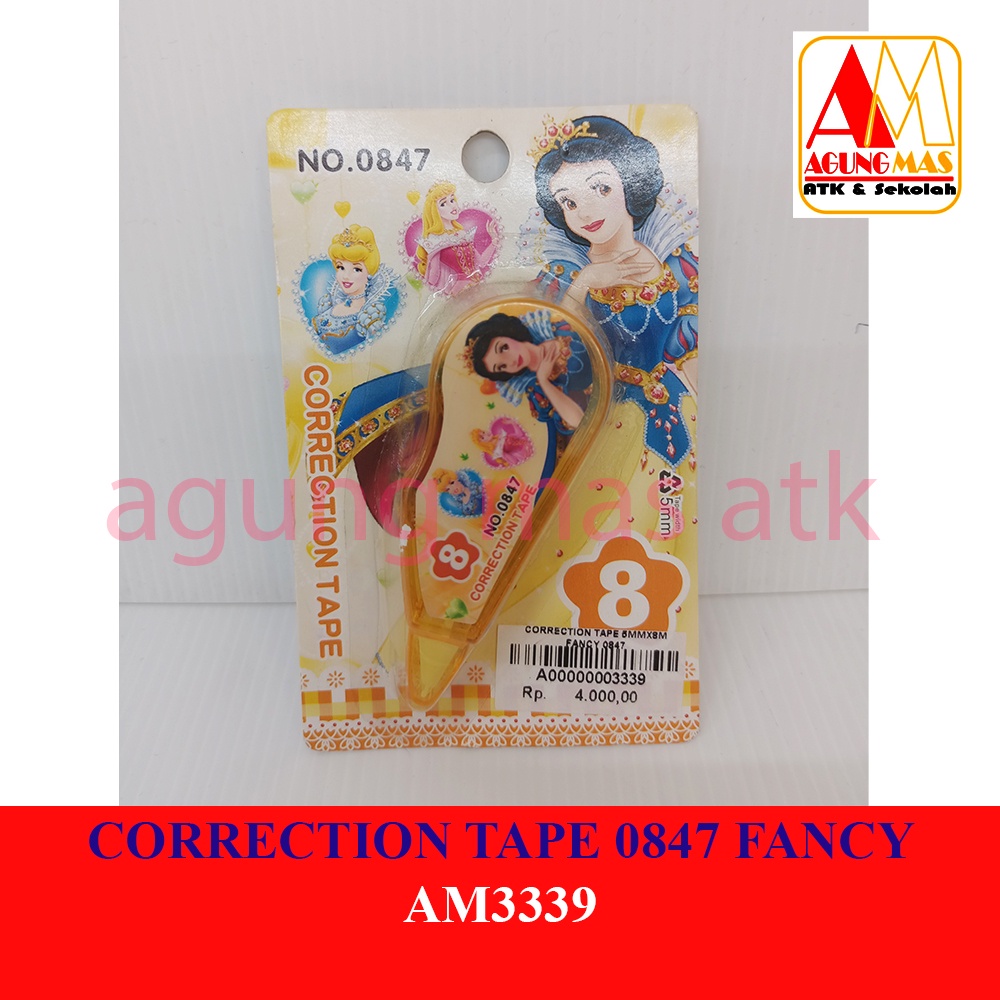 

CORRECTION TAPE 0847 FANCY