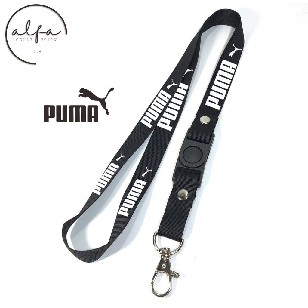 

Gantungan kunci PUMA tali lanyard apparel olahraga gantungan leher id card name tag