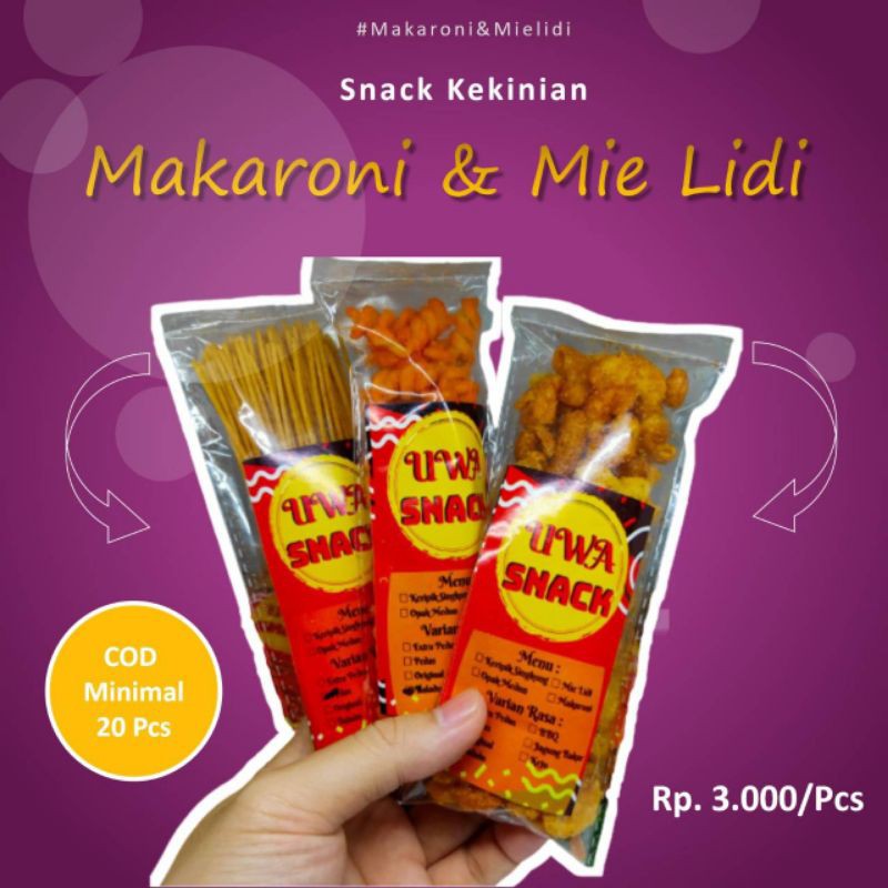 

Makaroni/ Makaroni Spiral/ Makaroni Pedas/ Makanan Ringan