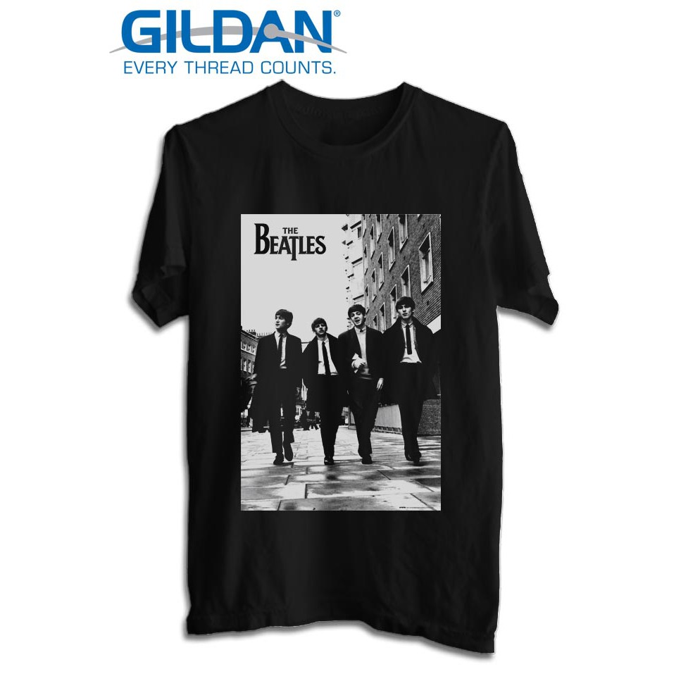 KAOS BAND THE BEATLES TSHIRT ORIGINAL GILDAN SOFTSTYLE 18