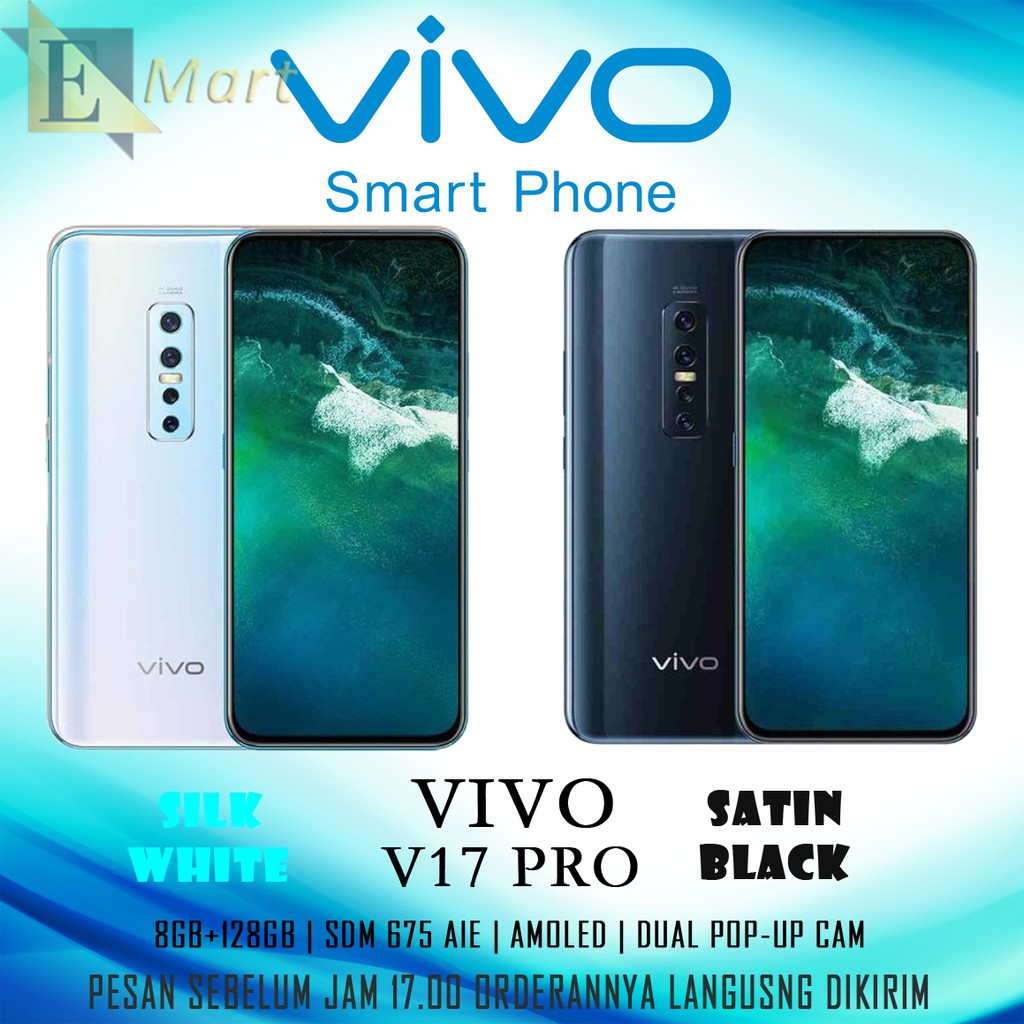 Ready Stok  VIVO V17 PRO 8GB RAM 128GB INTERNAL GARANSI RESMI VIVO INDONESIA