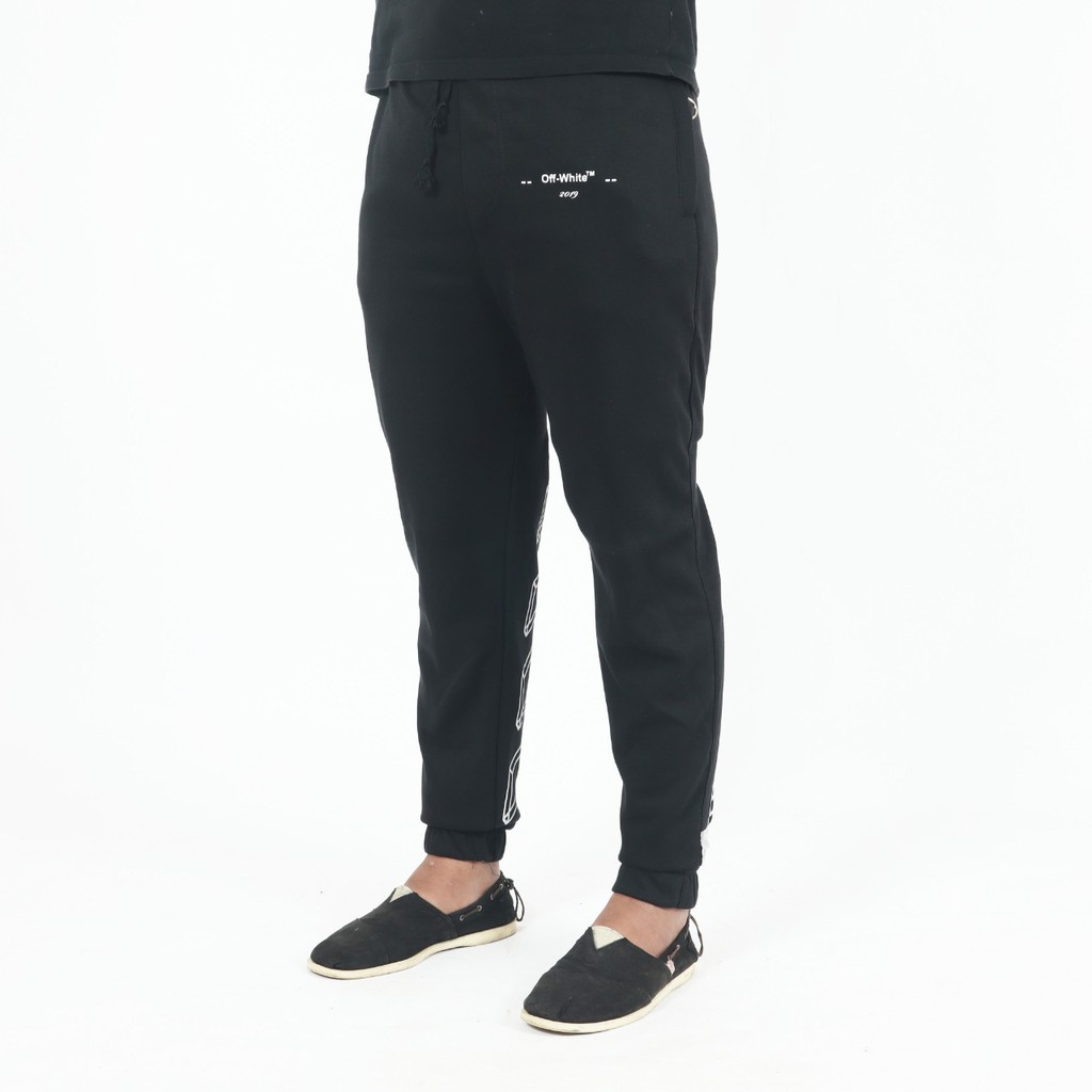 CELANA PANJANG PRIA JOGGER PANT OW 3D LINE SIMPLE GOOD QUALITY