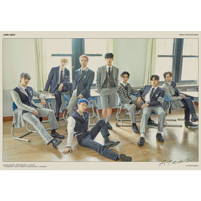 POSTER ATEEZ - ZERO  FEVER EPILOGUE UNOFFICIAL
