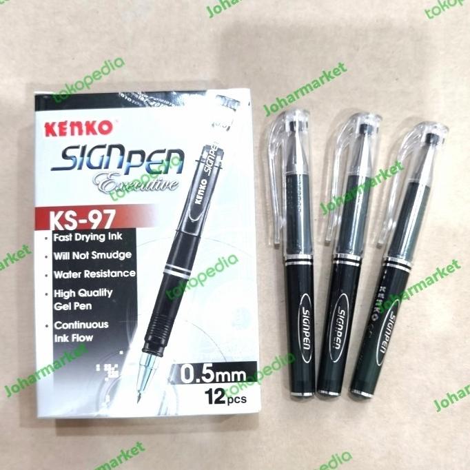 

~^~^~^] sign pen kenko ks 97 hitam