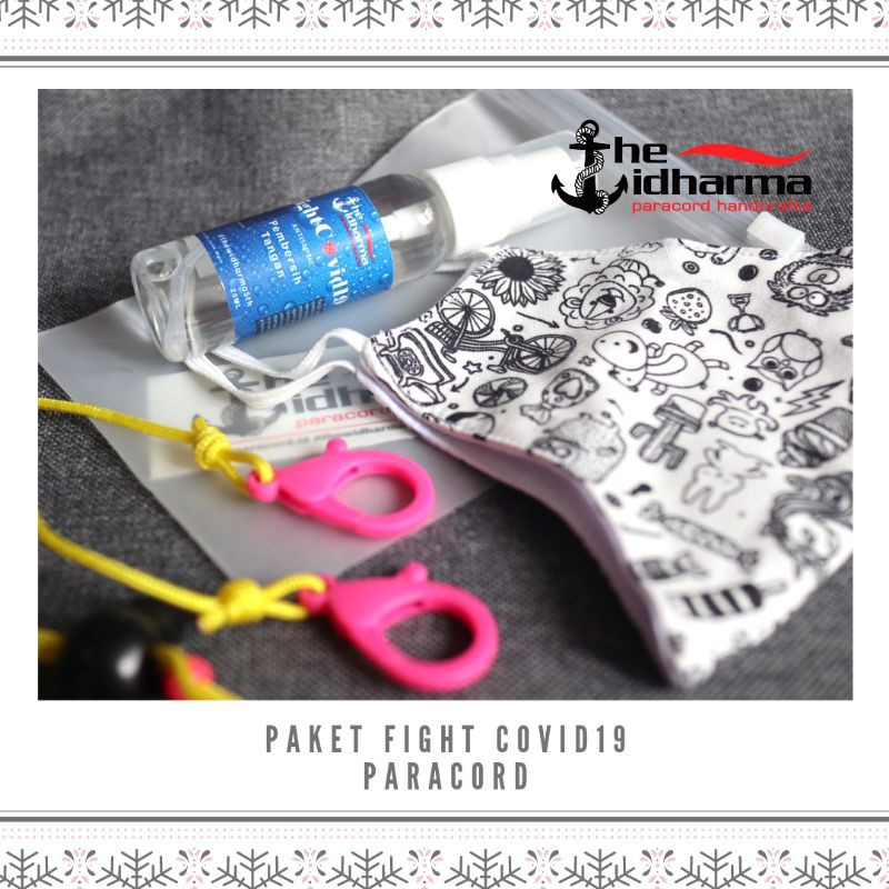 Paket Strap Masker Doddle Fight Covid