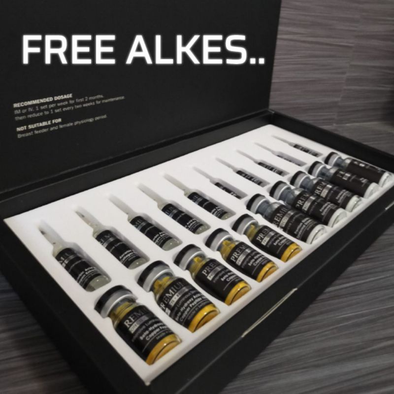 PREMIUM LUX / GOLD INFUS WHITENING FREE ALKES