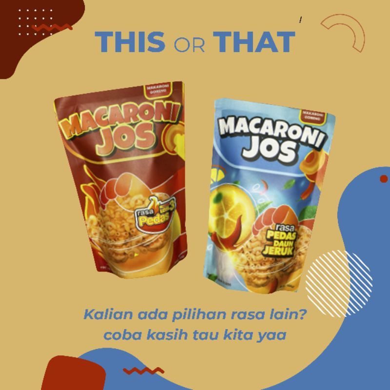 

macaroni varian rasa