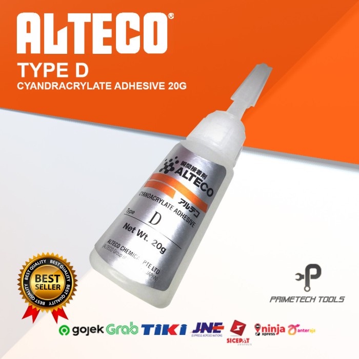 

ALTECO LEM KOREA SERBAGUNA CYANDACRYLATE ADHESIVE 20 G JAPANESE