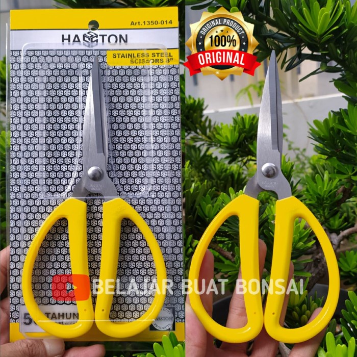 

Wof | Gunting Prunning Haston Stainless Steel 8 Inch Murah Baru