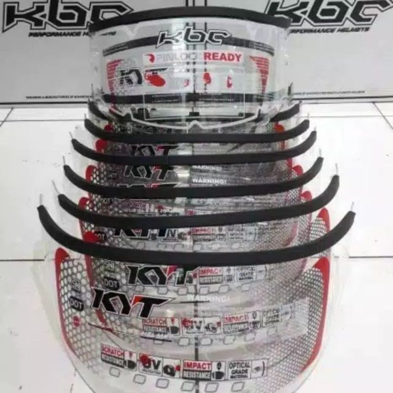 Talang air kaca helm/visor universal untuk semua jenis helm pnp kbc kyt nhk  ink mds list karet