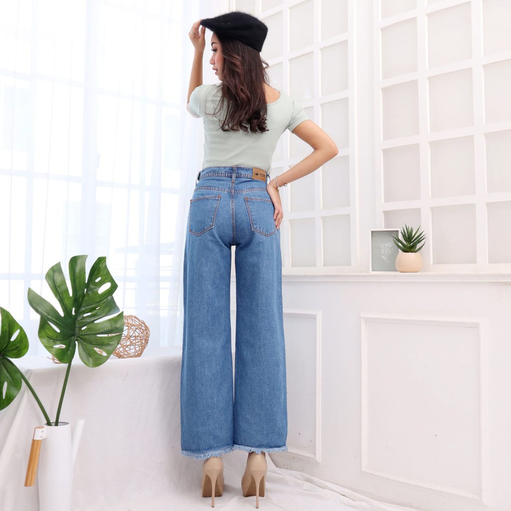 FWR - CELANA KULOT JEANS ARIEL