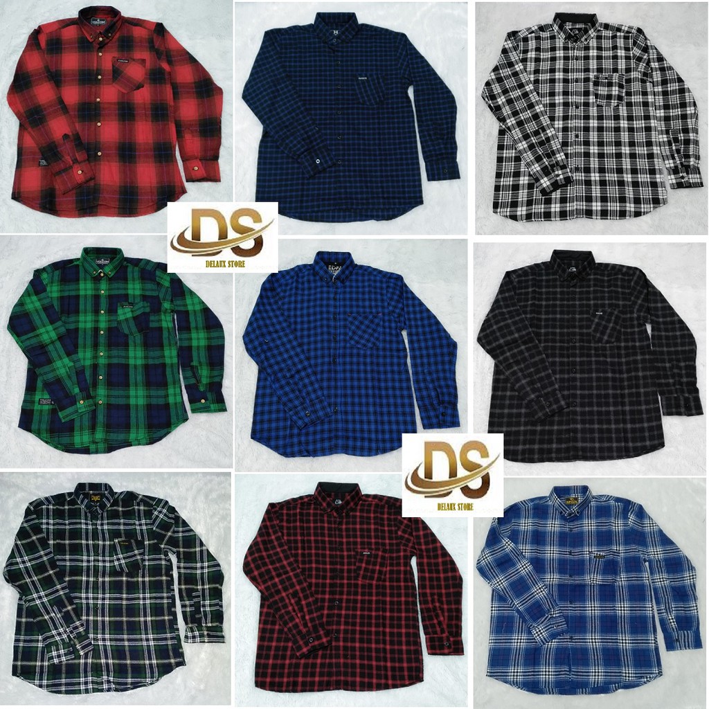 Produk Baru Kemeja Flanel Lengan Panjang Kemeja Kotak Premium Cowok Pria Ukuran M L Xl Shopee Indonesia