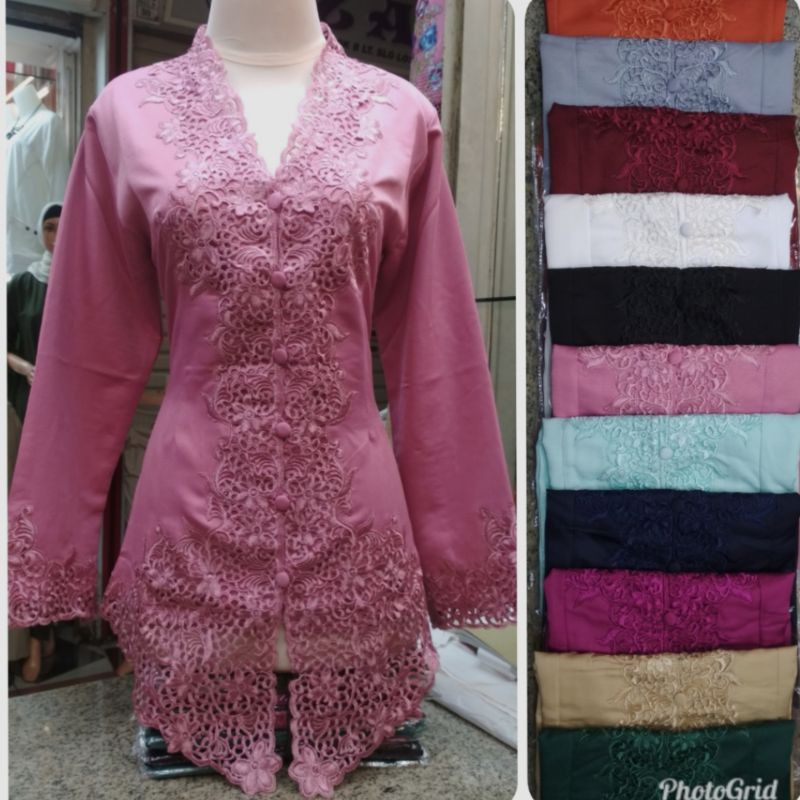 KEBAYA ENCIM KEBAYA PESTA - KEBAYA BORDIR KRANCANG SOLO - ENCIM POLOS - KEBAYA MODERN