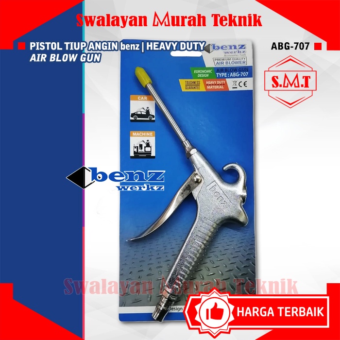 BENZ ABG-707 AIR BLOW GUN PISTOL SEMPROTAN ANGIN AIR DUSTER KOMPRESOR